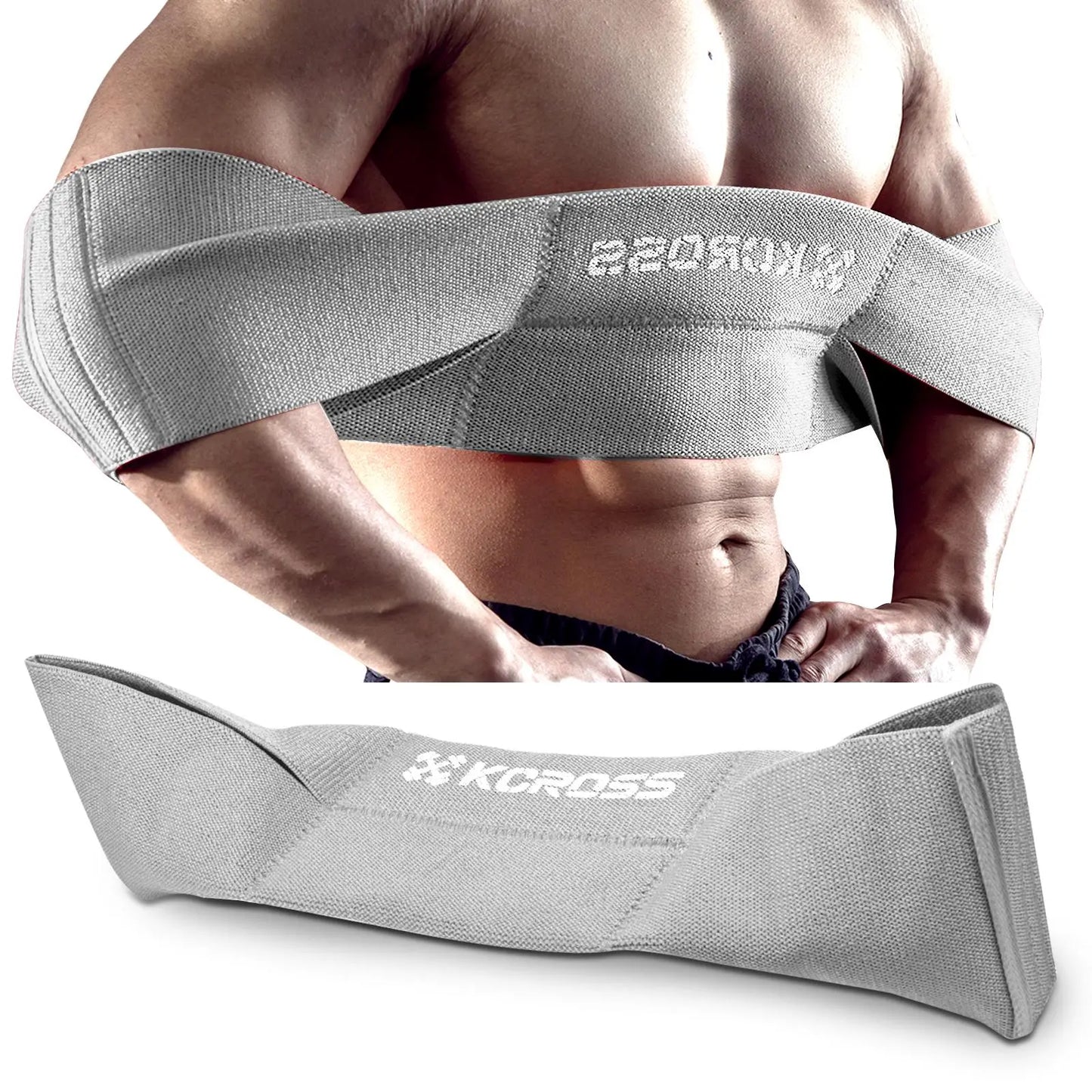 KCROSS Adjustable Bench Press Resistance Band for Strength Training and Push-Up Exercises