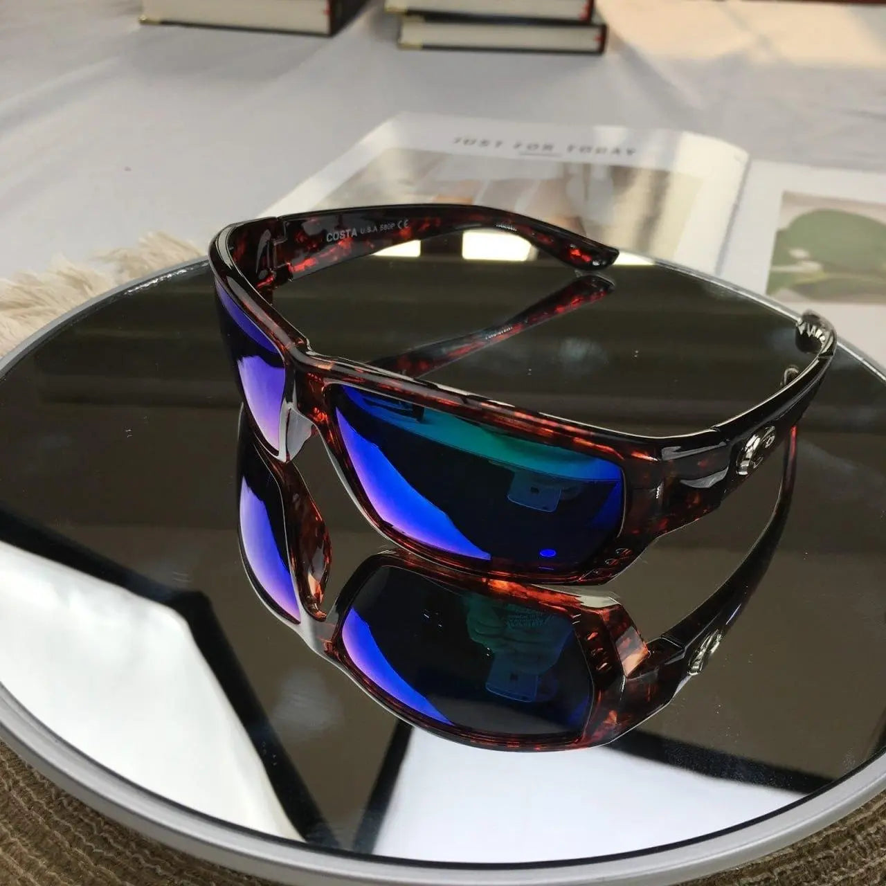 Costa Del Mar Polarized Sunglasses for Fishing, Boating & Everyday Wear | 580 Lenses for Clear Coastal Vision