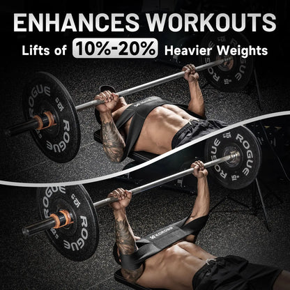 KCROSS Adjustable Bench Press Resistance Band for Strength Training and Push-Up Exercises