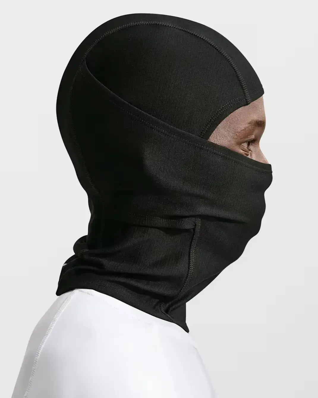 Nike Pro Hyperwarm Hood Mask - Warm Convertible Face & Neck Hood with Dri-Fit Tech & Machine Washable Design for Running Outdoor Sports Mask Face Coverings
