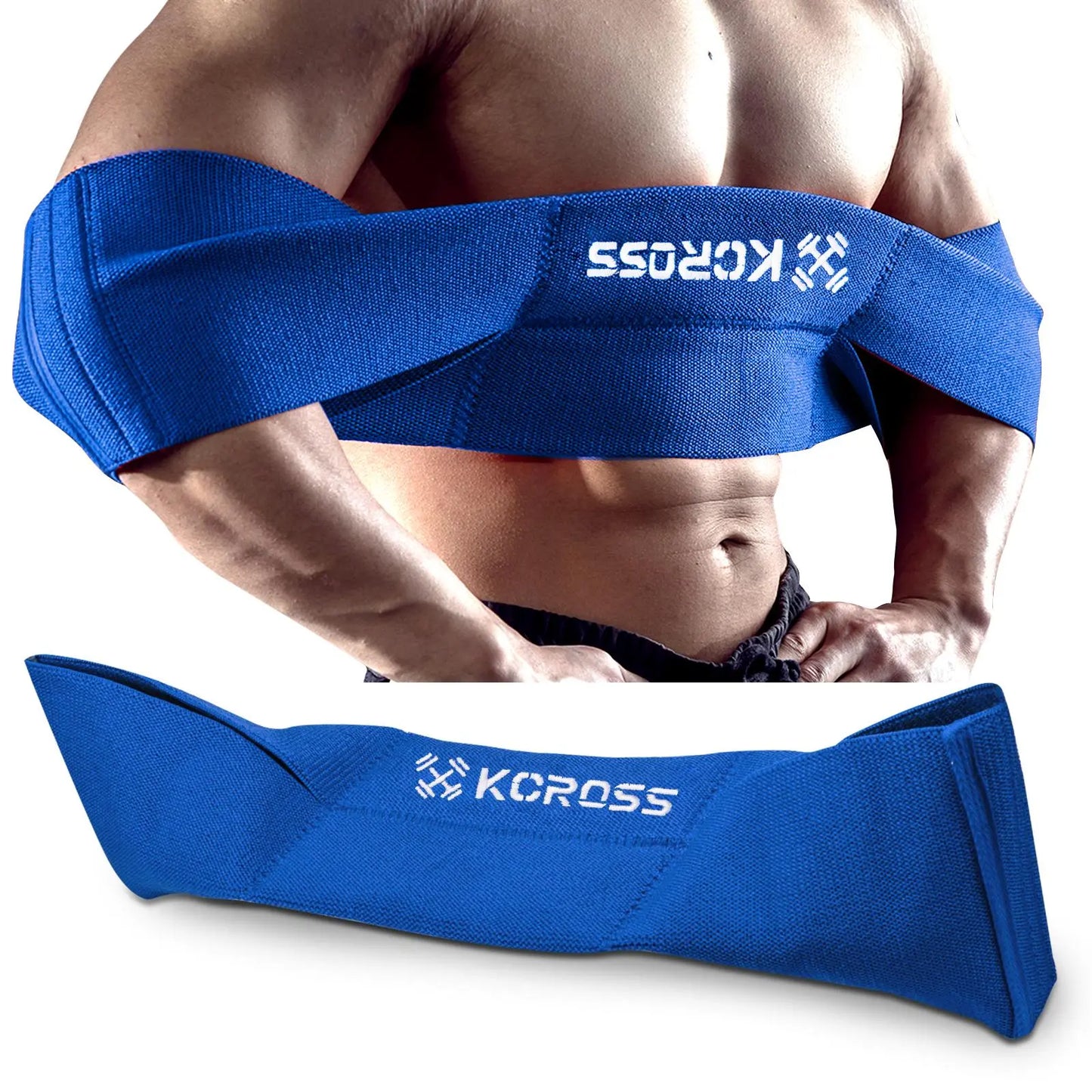 KCROSS Adjustable Bench Press Resistance Band for Strength Training and Push-Up Exercises