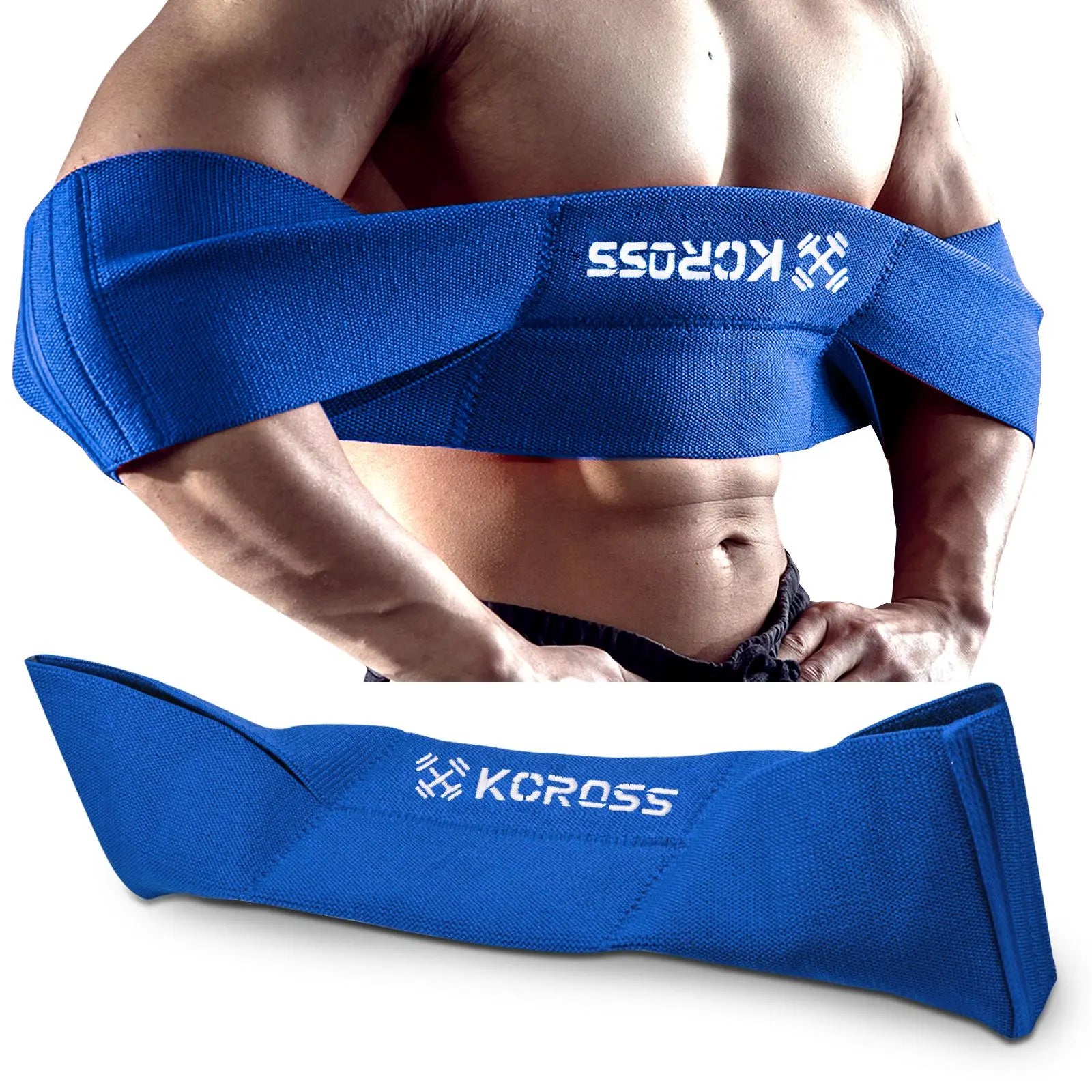 KCROSS Adjustable Bench Press Resistance Band for Strength Training and Push-Up Exercises