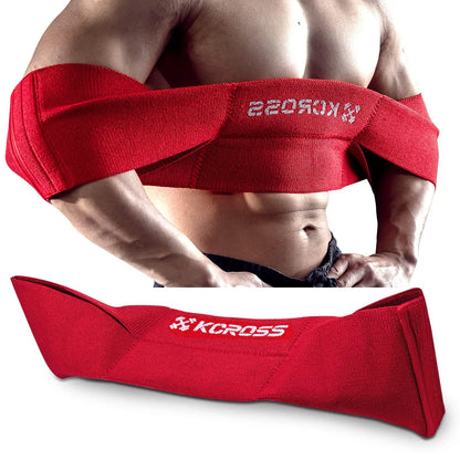 KCROSS Adjustable Bench Press Resistance Band for Strength Training and Push-Up Exercises