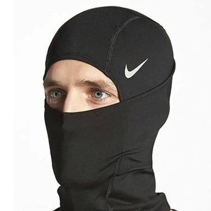 Nike Pro Hyperwarm Hood Mask - Warm Convertible Face & Neck Hood with Dri-Fit Tech & Machine Washable Design for Running Outdoor Sports Mask Face Coverings