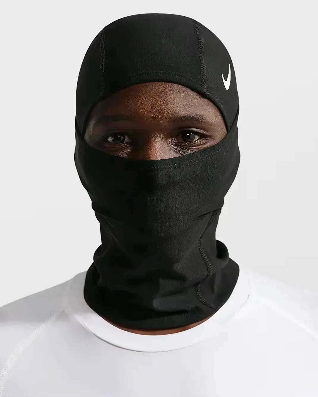 Nike Pro Hyperwarm Hood Mask - Warm Convertible Face & Neck Hood with Dri-Fit Tech & Machine Washable Design for Running Outdoor Sports Mask Face Coverings