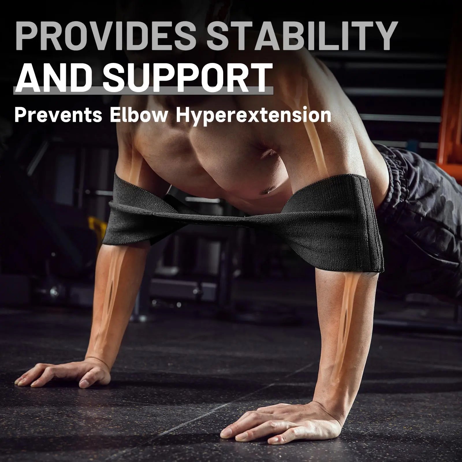 KCROSS Adjustable Bench Press Resistance Band for Strength Training and Push-Up Exercises