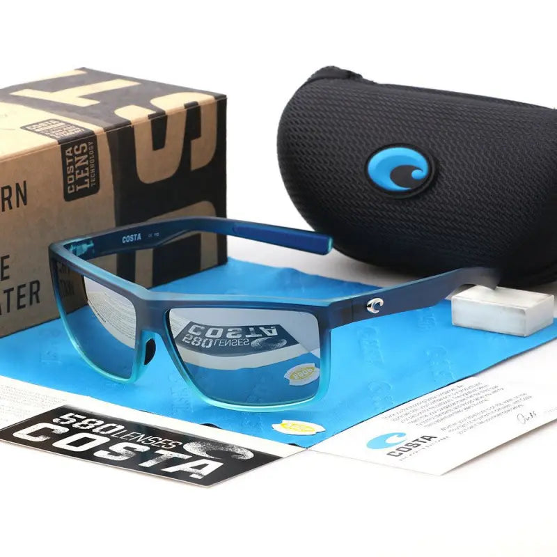 Costa Del Mar Polarized Sunglasses for Fishing, Boating & Everyday Wear | 580 Lenses for Clear Coastal Vision