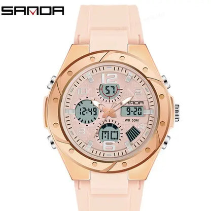 Outdoor Luminous Sport Watch | 50M Waterproof, Dual-Display, Glow-In-The-Dark | Your Essential Gear for Active Nights under 50